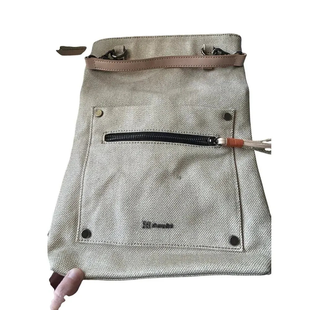 Sherpani Rebel canvas crossbody purse handbag travel pockets